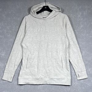 Zyia Sweatshirt Womens Size Large Gray Pullover Hoodie Gym Yoga Training